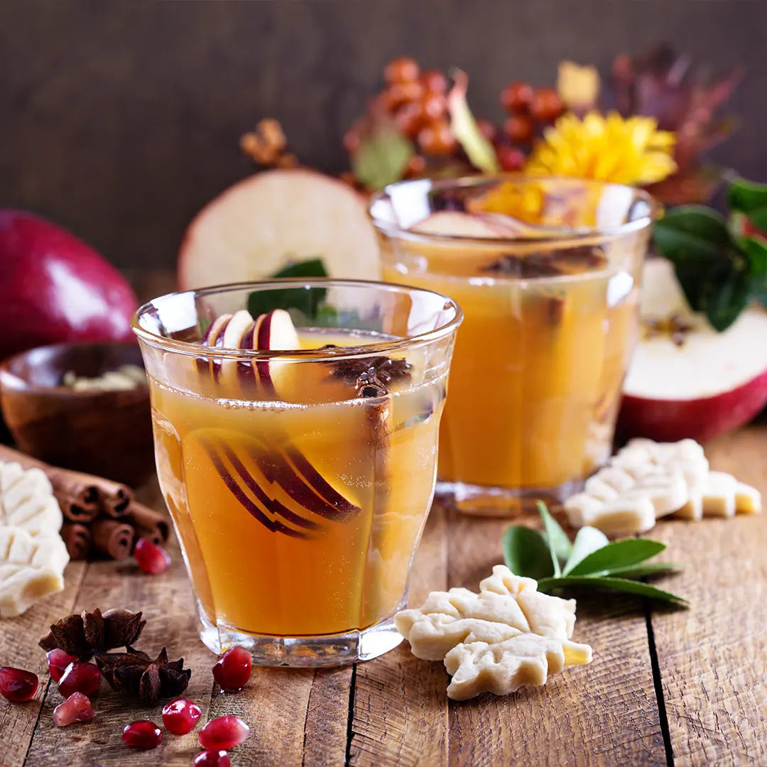 Mulled Cider Flask London | Christmas Apple Drinks - Route Catering