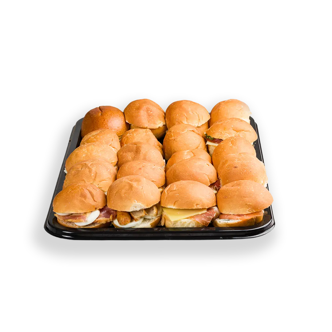 Route Catering Mini Breakfast Roll Platter (20 Per Platter)