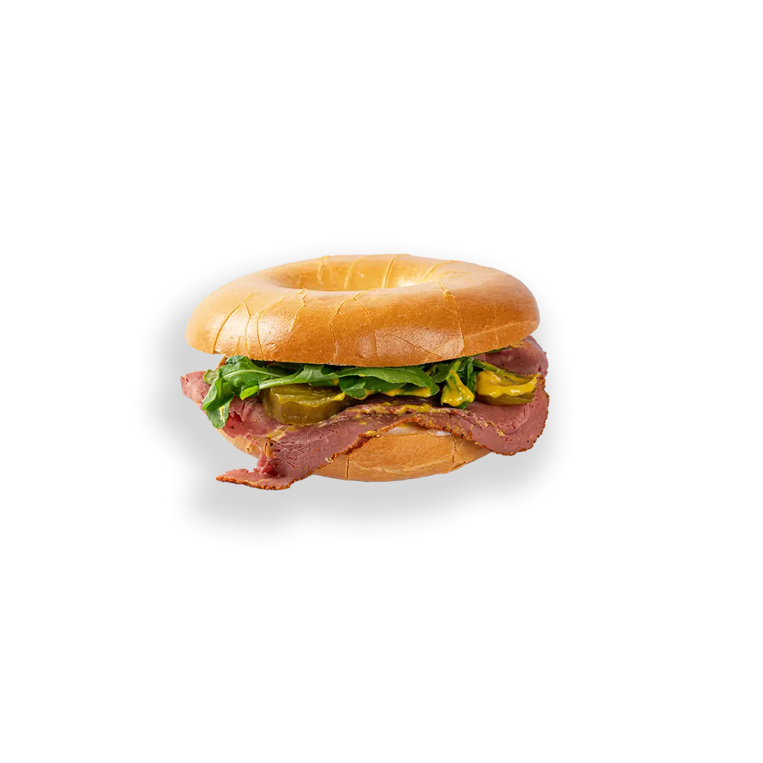 Route Catering Salt Beef Bagel