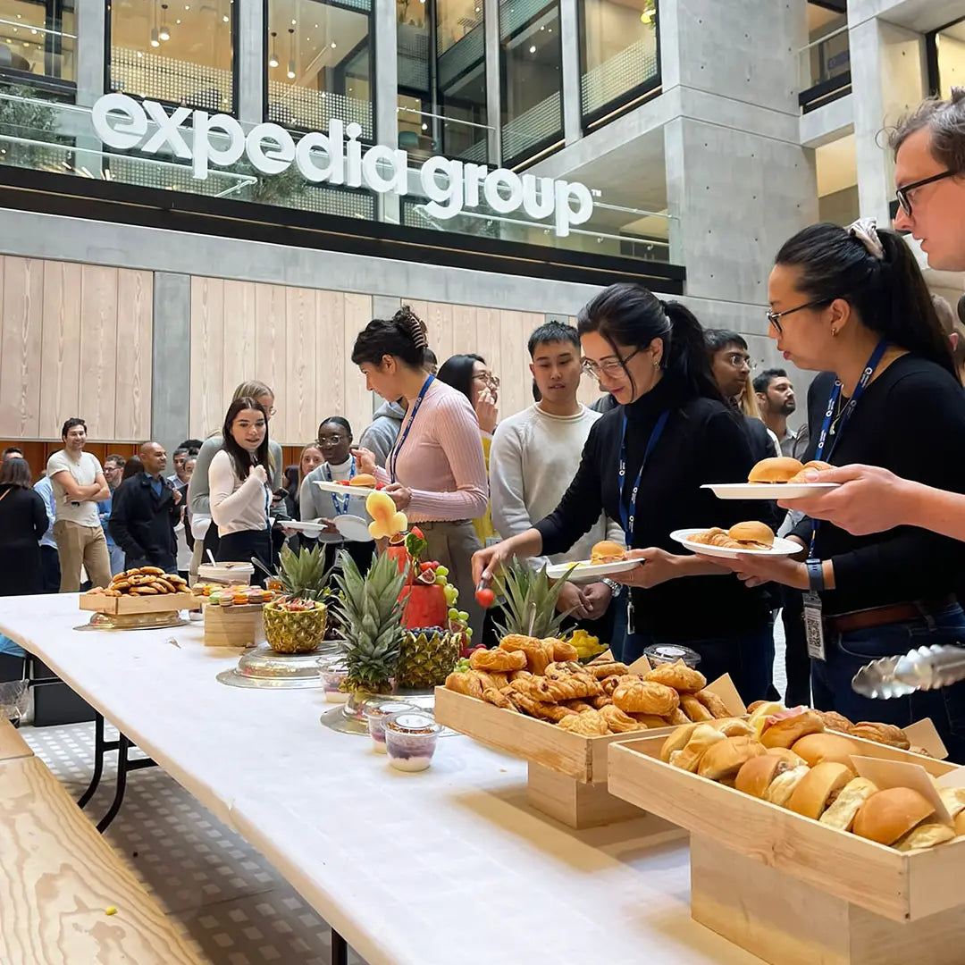 Route Catering Expedia Group Corporate Catering Service in London