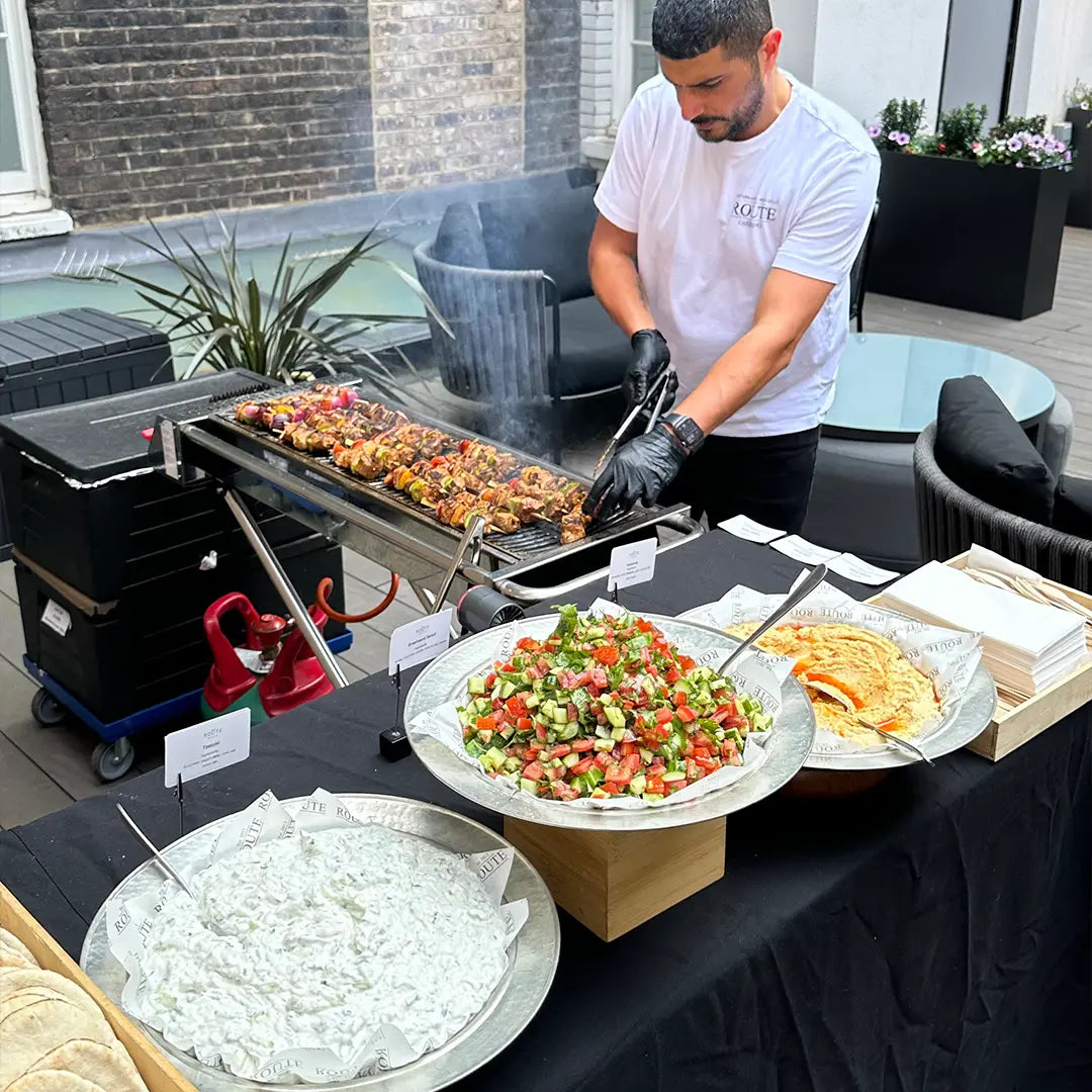BBQ Catering London Route Catering