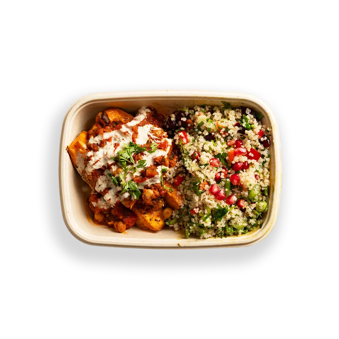 Mediterranean Box with Salad | Hot Office Lunches London