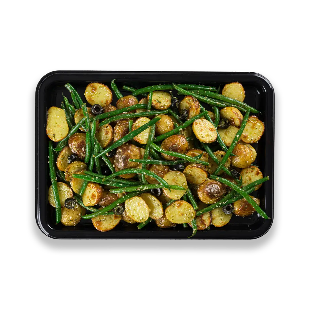 Baby Potato Green Beans Salad London | Mediterranean - Route Catering