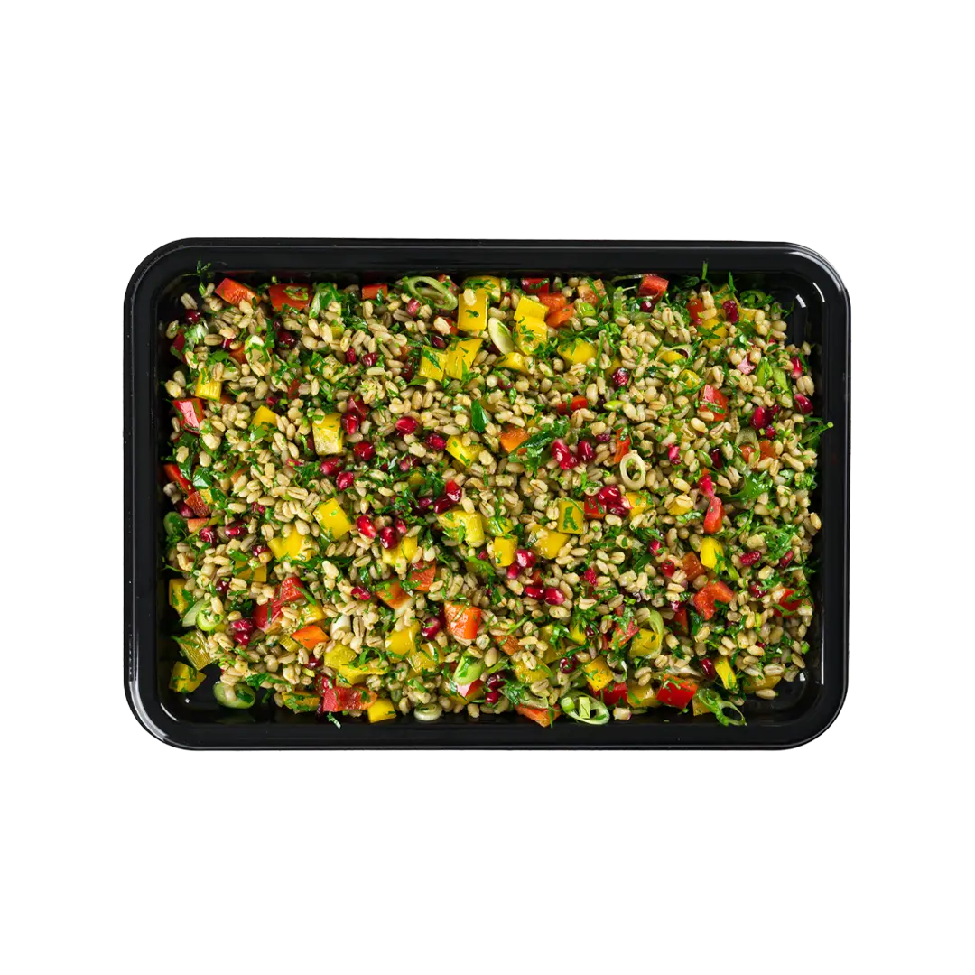Barley Rainbow Veg Salad Serves 6 | Corporate Catering London - Route Catering