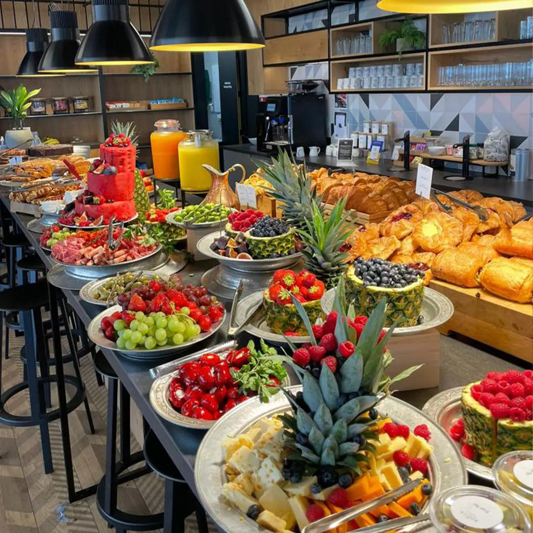 Breakfast Graze Setup London | Corporate Morning Events - Route Catering

