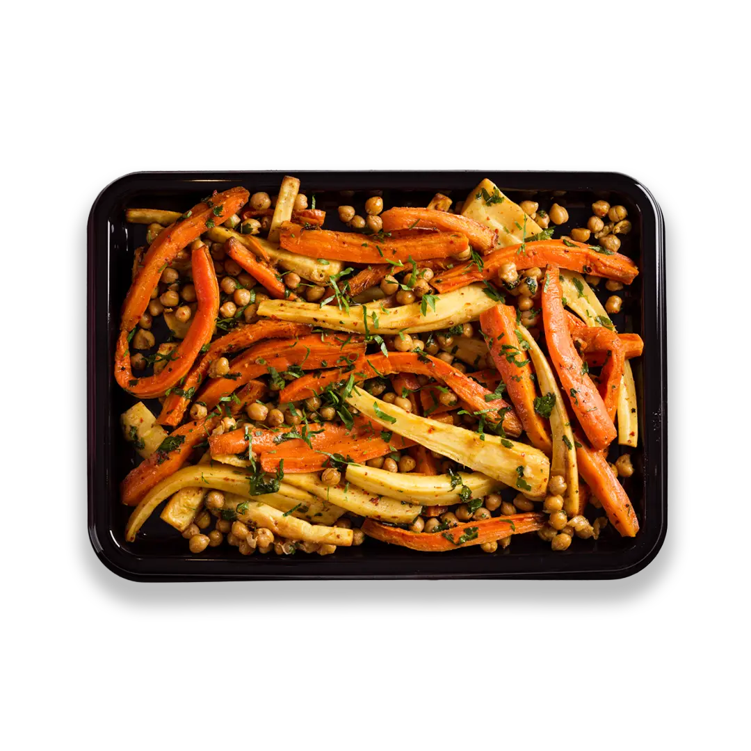 Carrot & Parsnip Salad London | Roasted Root Veg - Route Catering