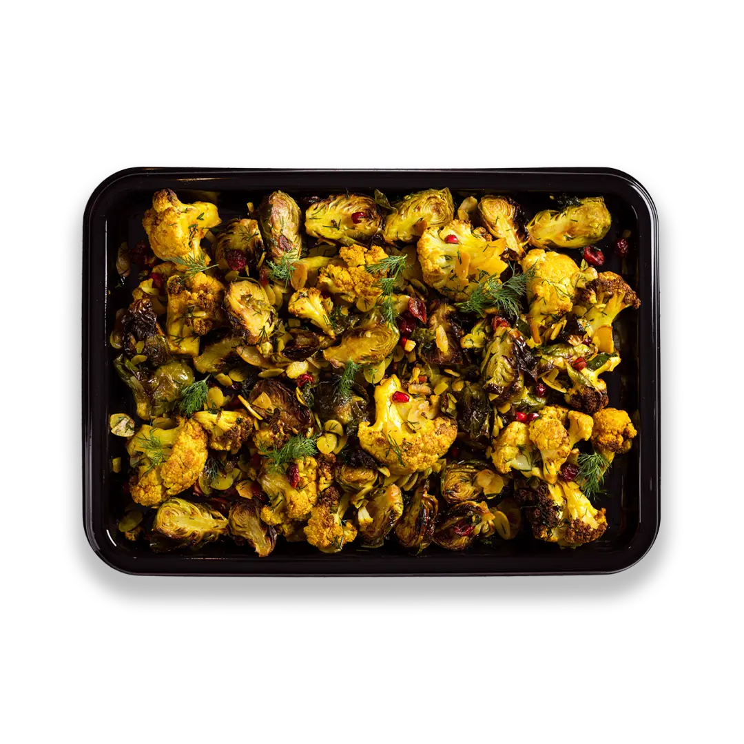 Cauliflower Brussels Sprouts London | Autumn Salad - Route Catering