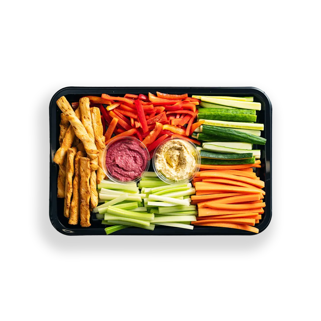 Dips and Crudities (Serves 10ppl)