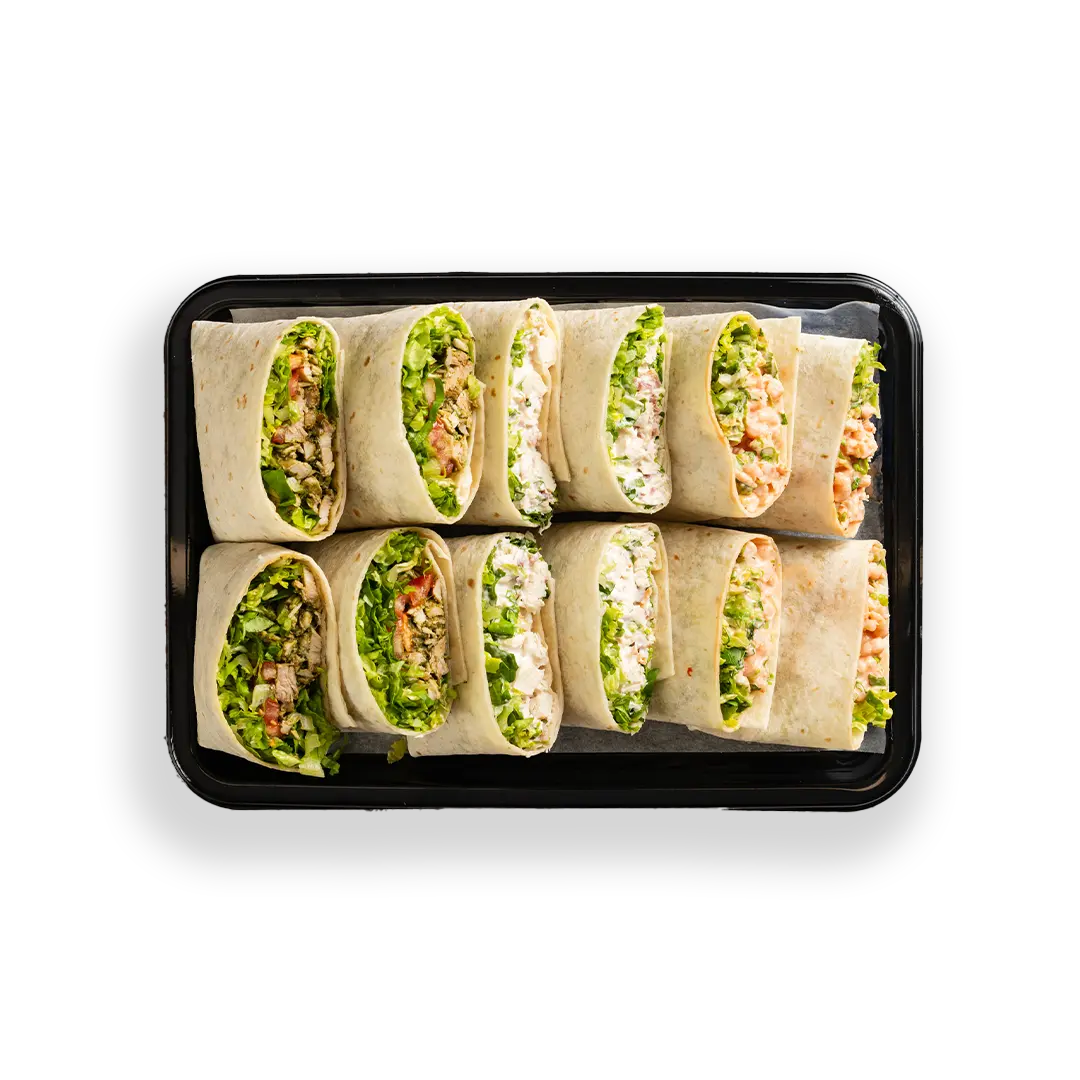 Route Catering Meat Sandwich Wrap Platter Serves 6