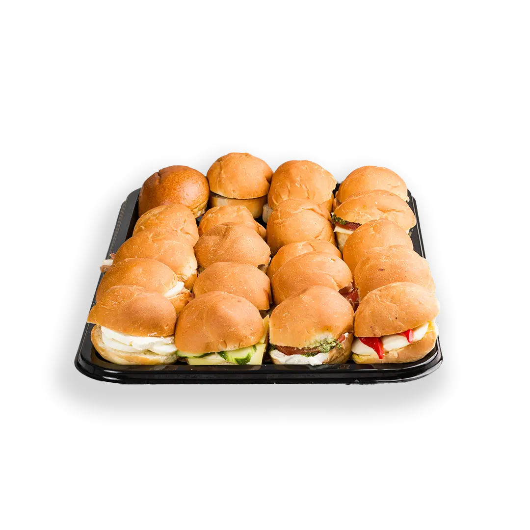 Mini Veggie Breakfast Roll Platter (20 Per Platter)
