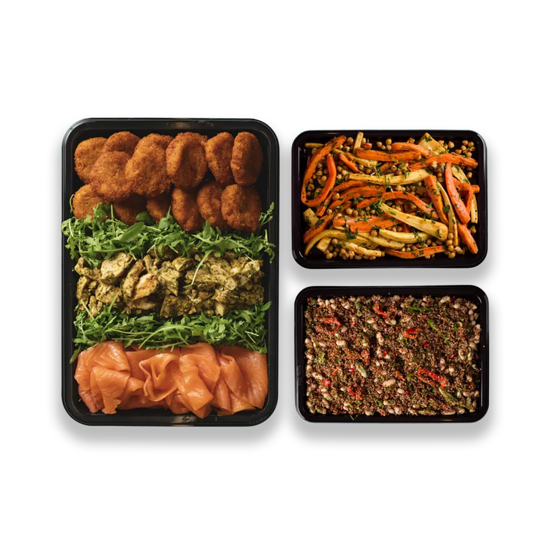 Protein & Salad Platters London | Corporate Sharing - Route Catering