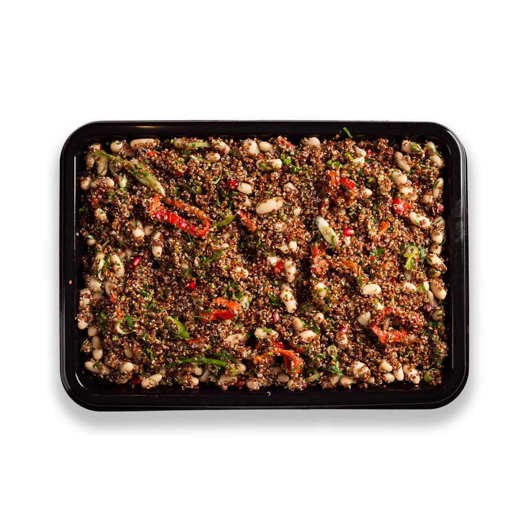 Red Quinoa Salad London | Protein-Rich Sharing - Route Catering

