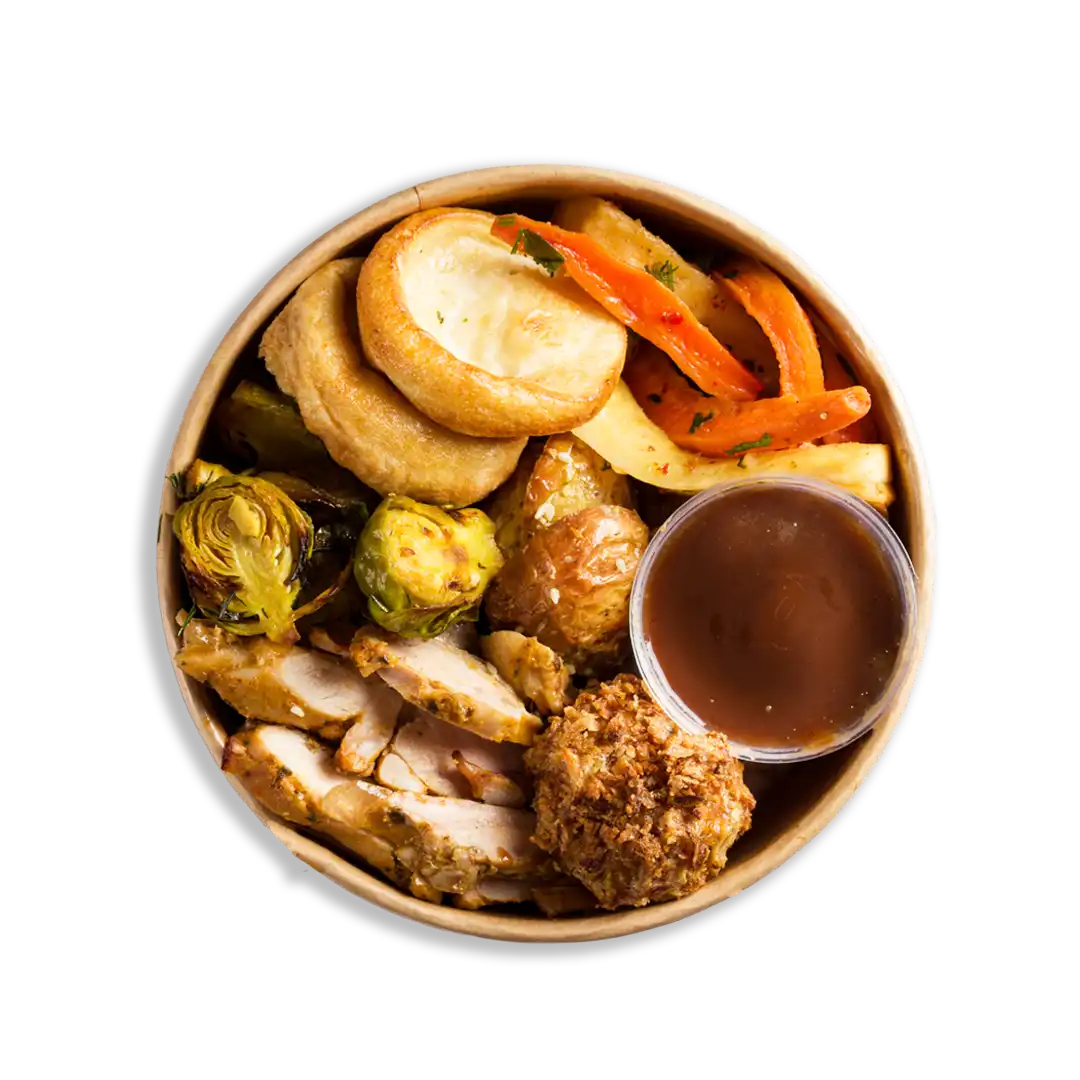 Roast Turkey Dinner | London Christmas Catering - Route Catering