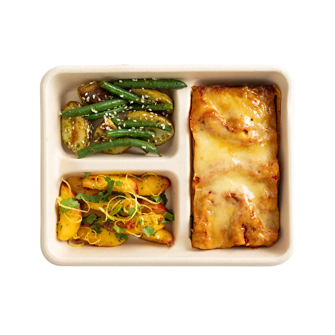Roasted Vegetable Lasagne Lunchbox