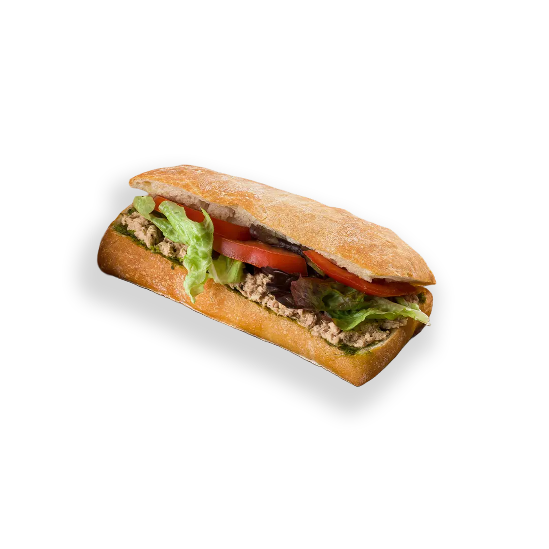 Route Catering Tuna Pesto Baguette