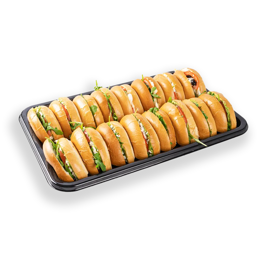 Route Catering Vegetarian Bagel Platter 