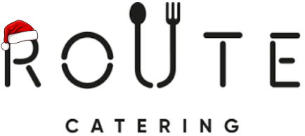 Route Catering Christmas Logo Black