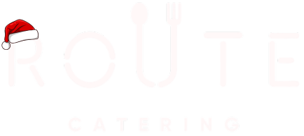 Route Catering Christmas Logo White