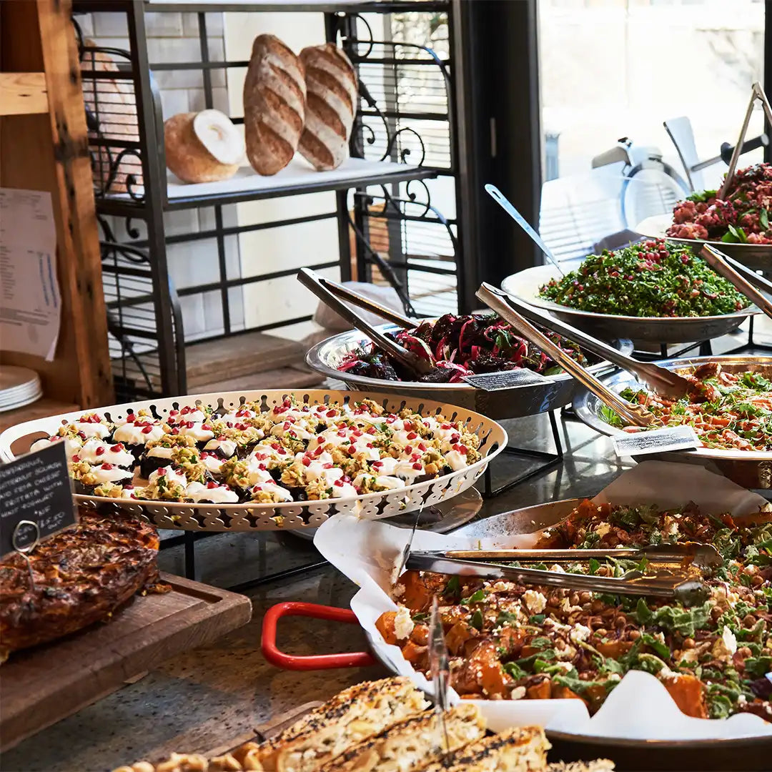 Mediterranean Pop Up London | Hot Dishes & Salads - Route Catering