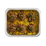Slow Cooked Pulled Lamb with Lemon and Herb Brown Rice (Serves 6)