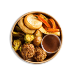 Vegetarian Roast Dinner | Christmas Catering London - Route Catering