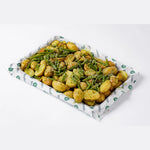 Baby potato and green beans salad platter, serves 6, catering London, Route Catering