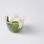 Boiled egg and spinach pot, breakfast catering London, Route Catering