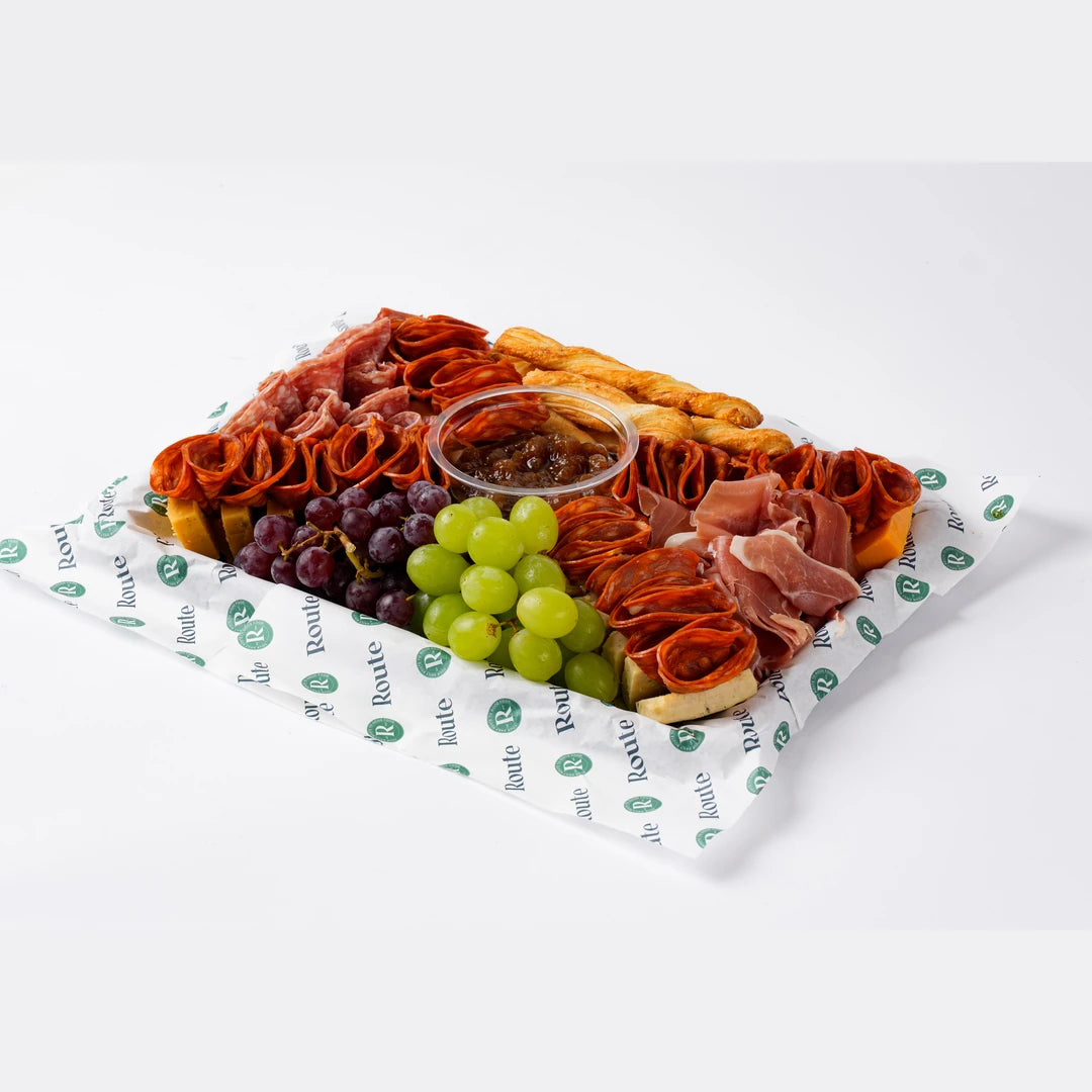 Charcuterie platter, serves 10, corporate catering London, Route Catering
