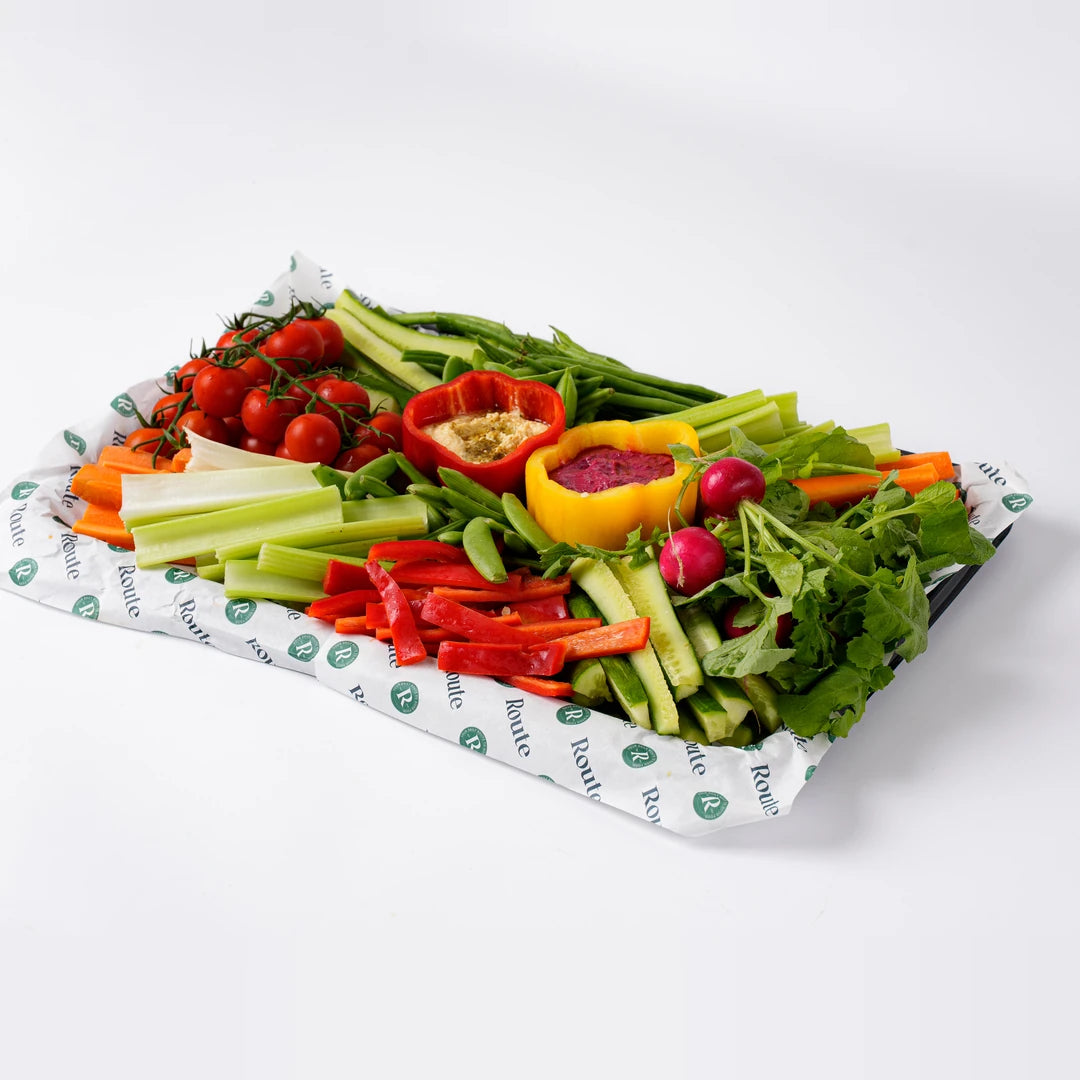 Dips and crudites platter, serves 10, corporate catering London, Route Catering (3)