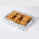 Filo pastry rolls, 24 pieces, finger food catering London, Route Catering