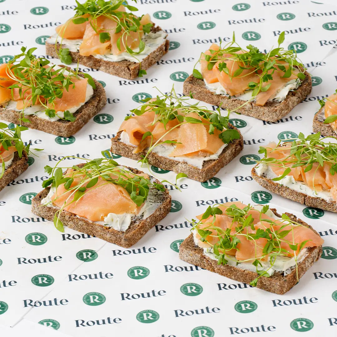 Meat Breakfast on Toast (Serves 9)