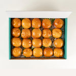 Mini Christmas Sandwich Platter in a Route Catering delivery box from above