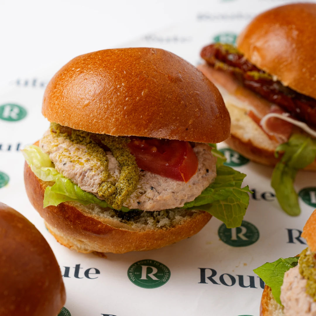 Mini sandwich selection for meetings and working lunches, Route Catering London