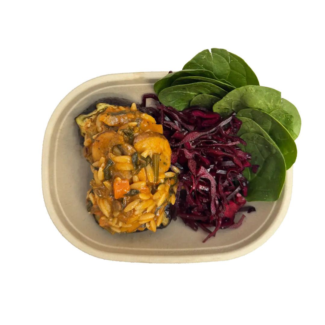 roasted-aubergine-mushroom-lentil-orzo