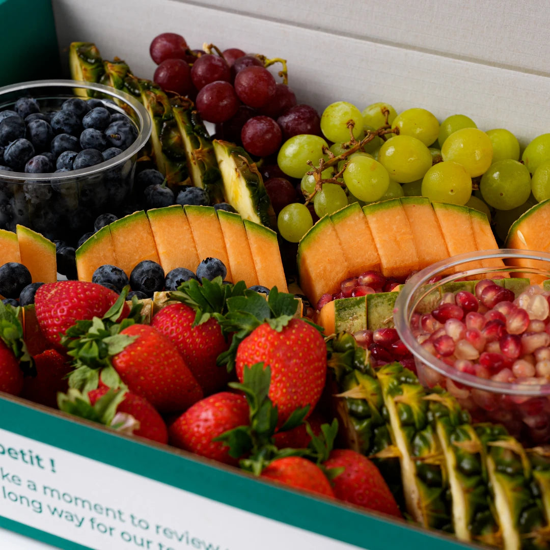 Seasonal fruit platter, serves 10, office catering London, Route Catering (5)