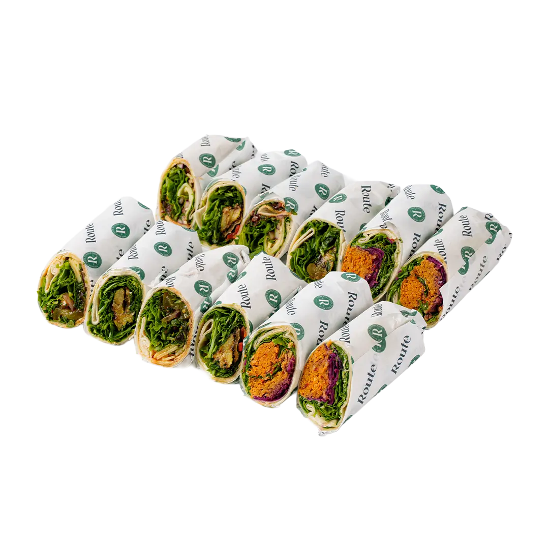 Vegan Wrap Platter (Serves 6)