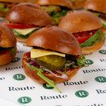 Vegetarian mini sandwich with roasted vegetables, Route Catering London