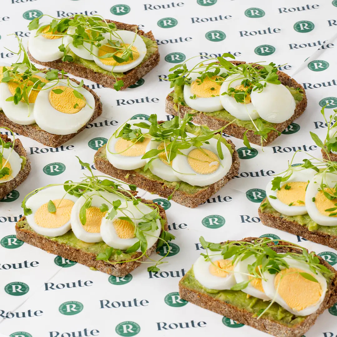 Veggie Breakfast on Toast (Serves 9)