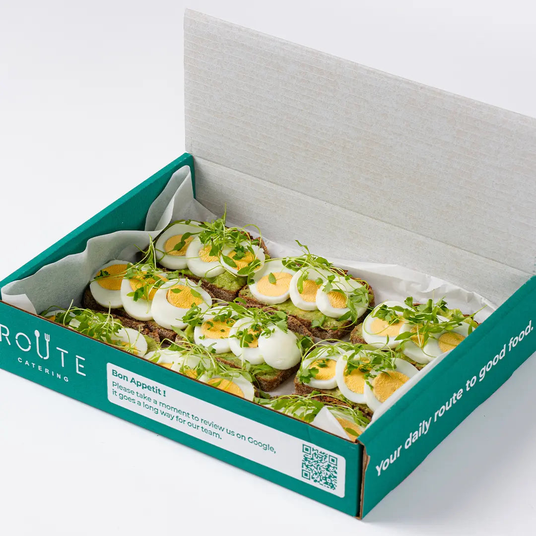 Veggie Breakfast on Toast (Serves 9)